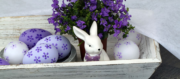 Decoration Easter bunny eggs